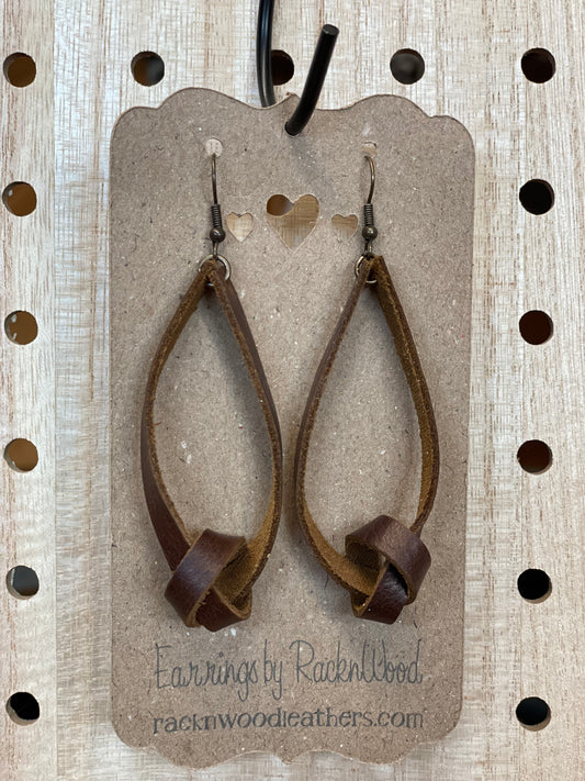 Knot earrings